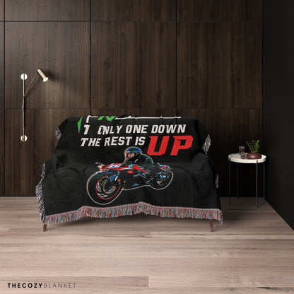 Customized Motorcycle Photo Blanket Gift for Motorcycle Lover