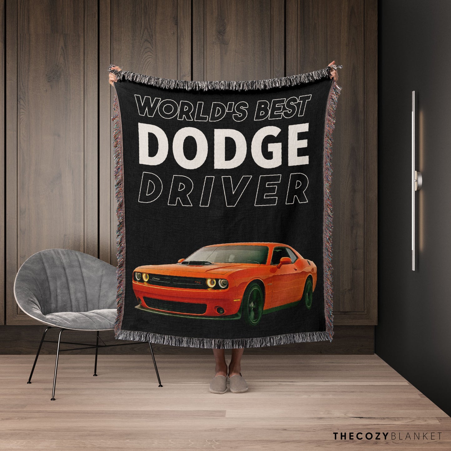 Customized World Best Car Photo Blanket Personalize Your Car Brand