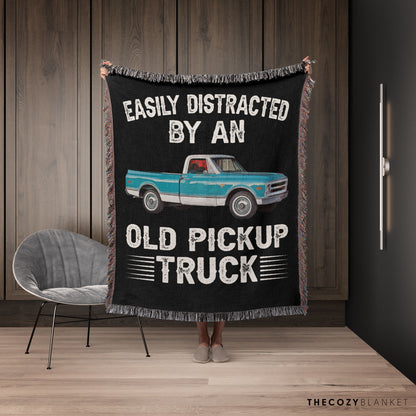 Customized Car Photo Blanket Gift for Truck Lover