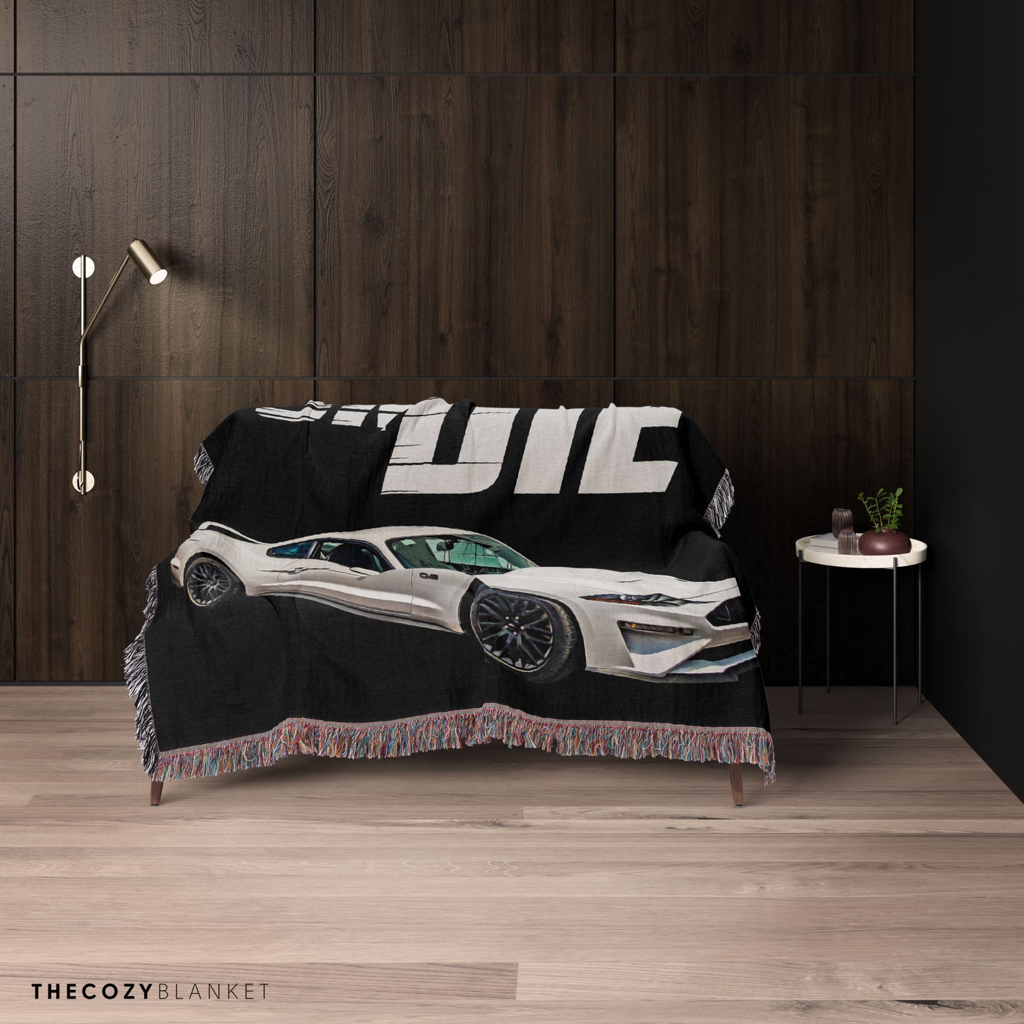 Customized Car Photo Blanket Gift for Your Boyfriend