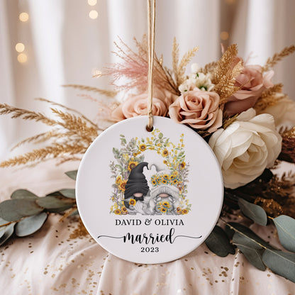 Cherish Your First Christmas Together Ornaments Gift for Newlywed