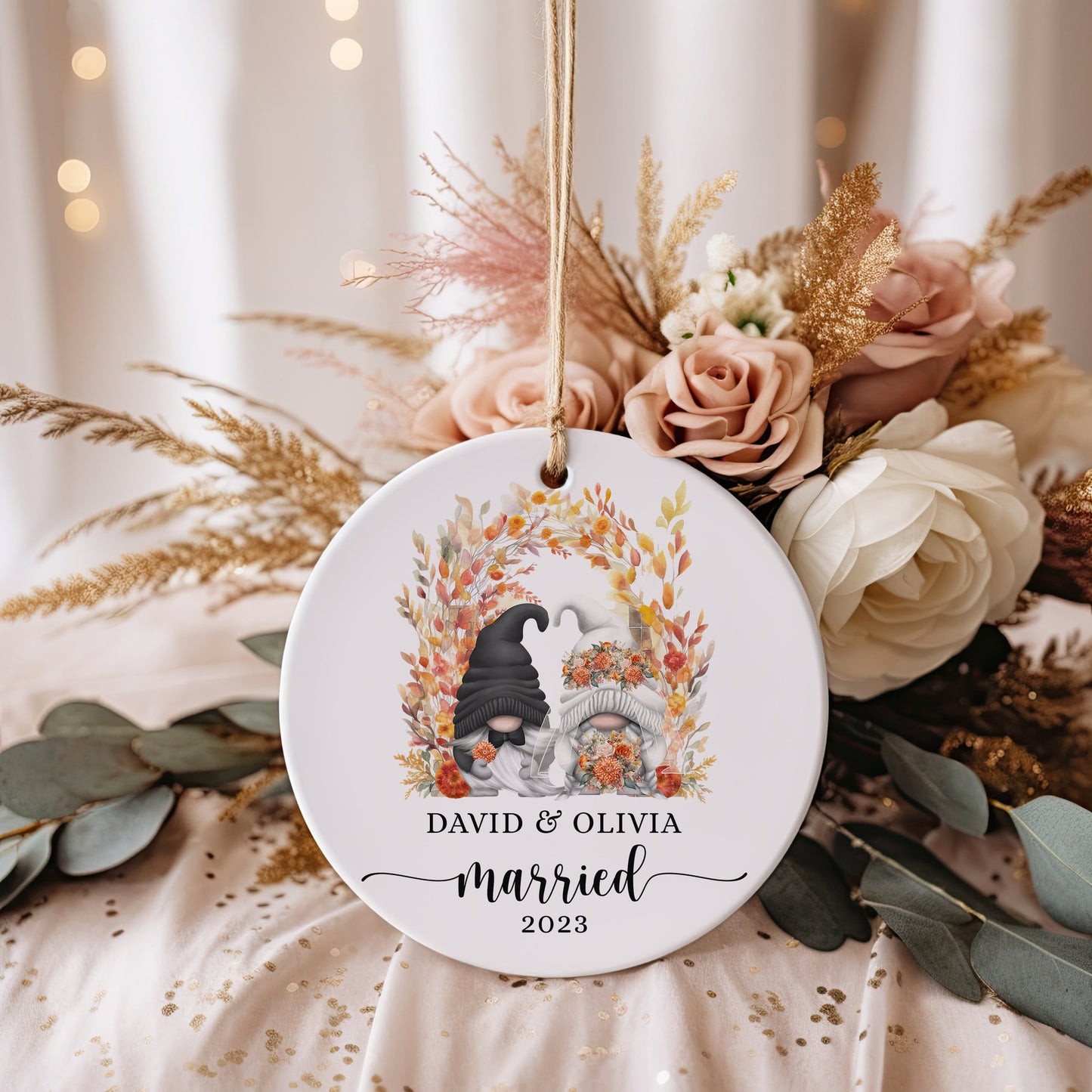 Commemorate Your Special Year: Ornaments for Newly Married Couples